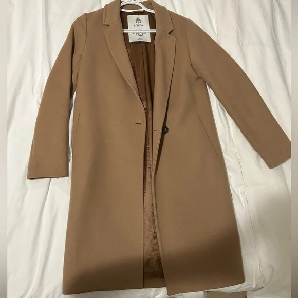 Babaton Classic Tan Trench Coat - Picture 1 of 4